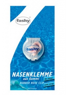 FASHY Зажим Для носа с резинкой Rubber Nose Clip (1/20)