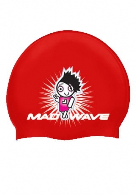 Mad Wave Шапочка Cute Junior Printed Silicone