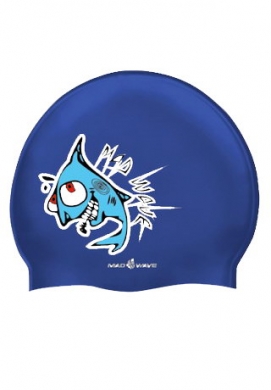 Mad Wave Шапочка Hungry Fish Junior Printed Silicone