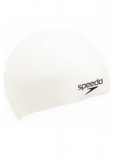 SPEEDO Plain flat silicone cap junior cap детская шапочка