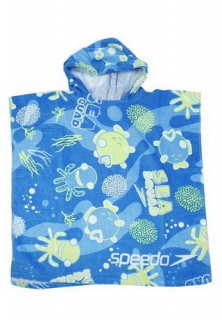 SPEEDO Sea squad poncho детское полотенце-пончо