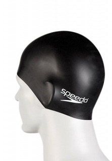 SPEEDO Plain flat silicone cap шапочка для плавания