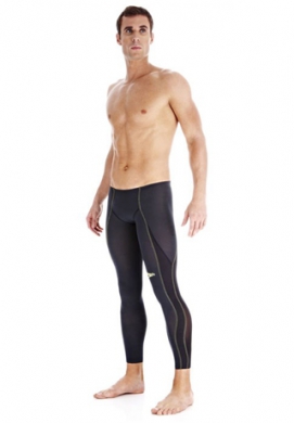 SPEEDO Mens Fastskin3 Openwater Legskin Black костюм спортивный мужской