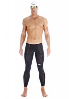 SPEEDO Mens Fastskin3 Openwater Legskin Black костюм спортивный мужской